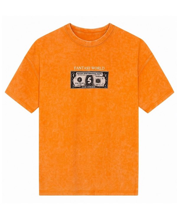 FantasyWorld Dollar Sign T-Shirt